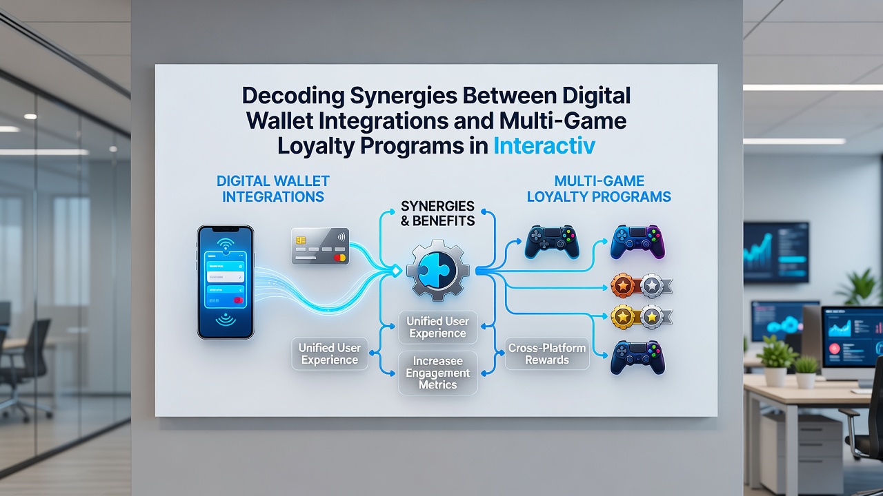 Mobile screen displaying synced loyalty rewards and digital wallet balance during a multi-game session